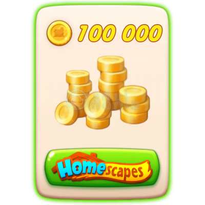 100 000 Монет Хоумскейпс для получения Звёзд