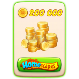 200 000 Монет Homescapes